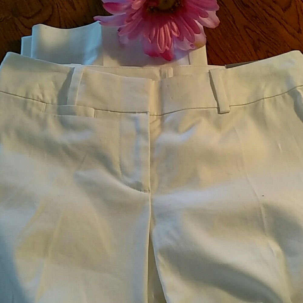 Ann Taylor White Pants - Picture 2 of 2